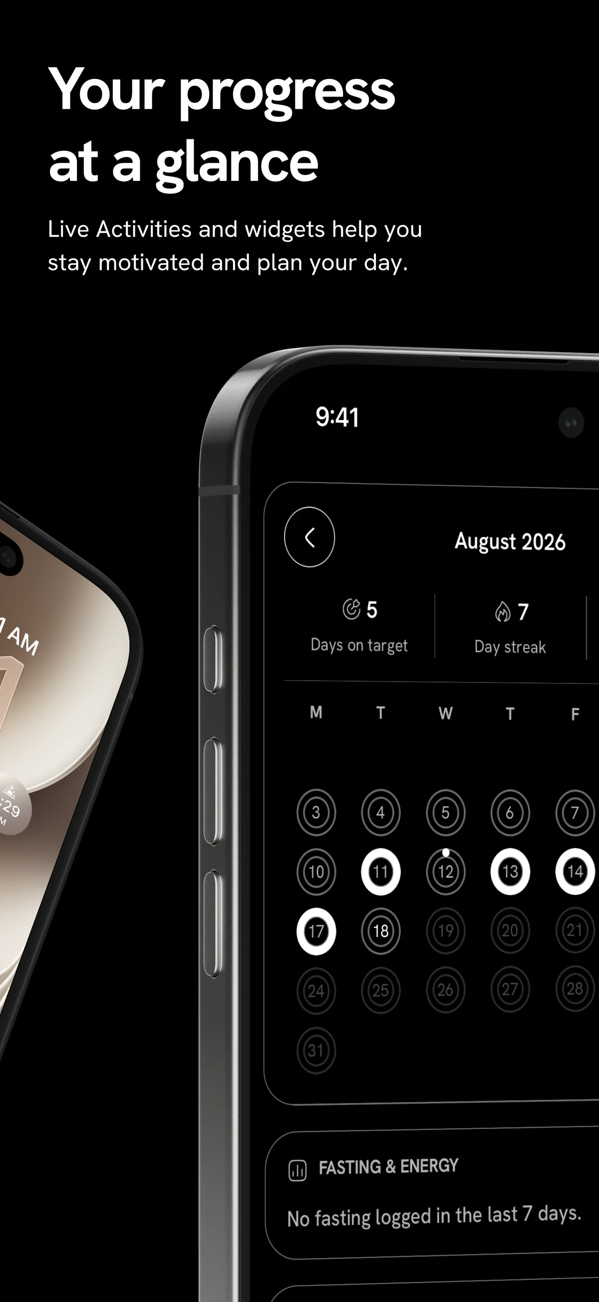 Pause — Your progress at a glance